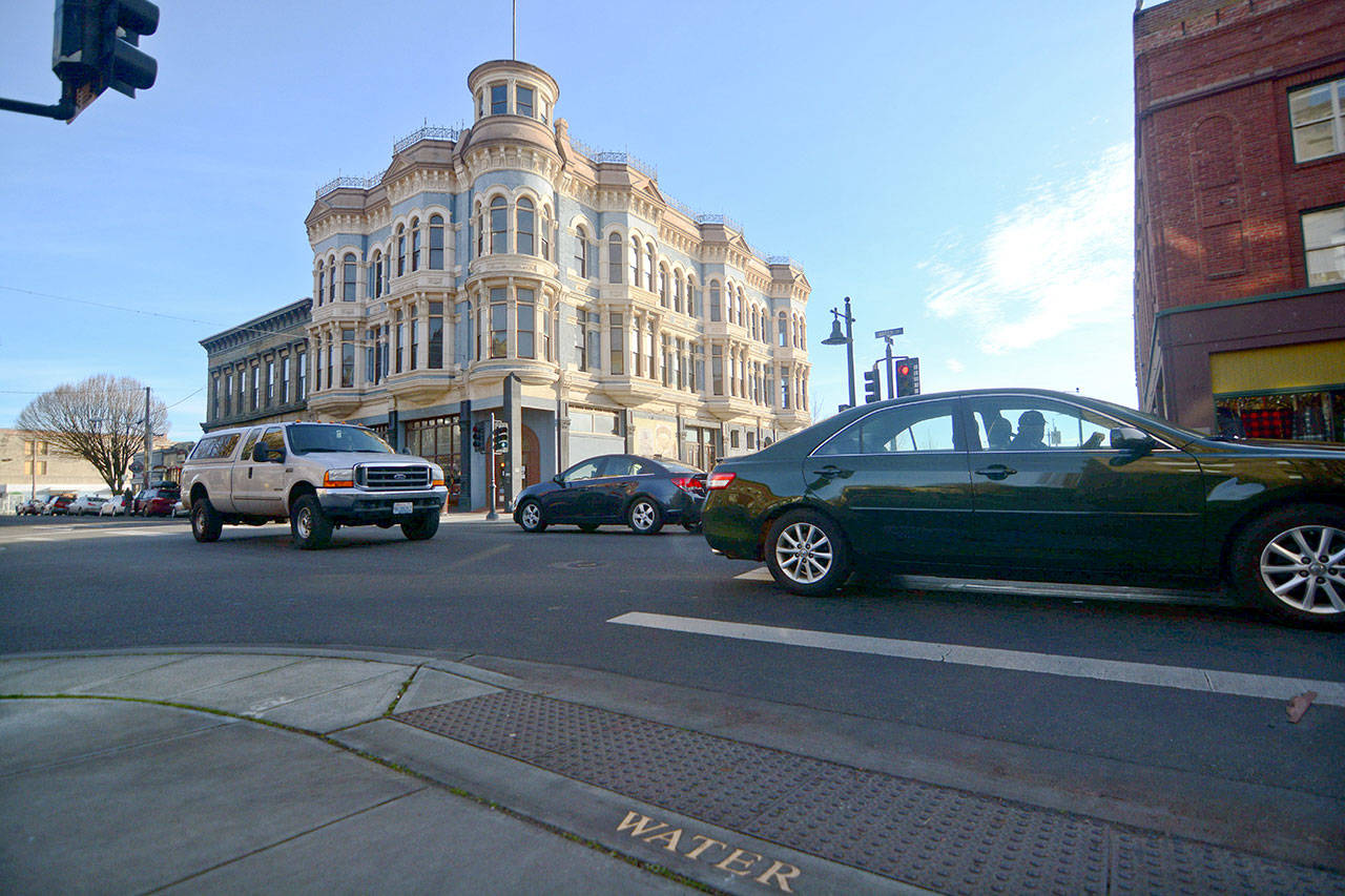 The Port Townsend City Council unanimously approved a Sequim company’s $2.3 million bid on the Water Street Enhancement Project with construction set to begin Jan. 2. (Jesse Major/Peninsula Daily News)