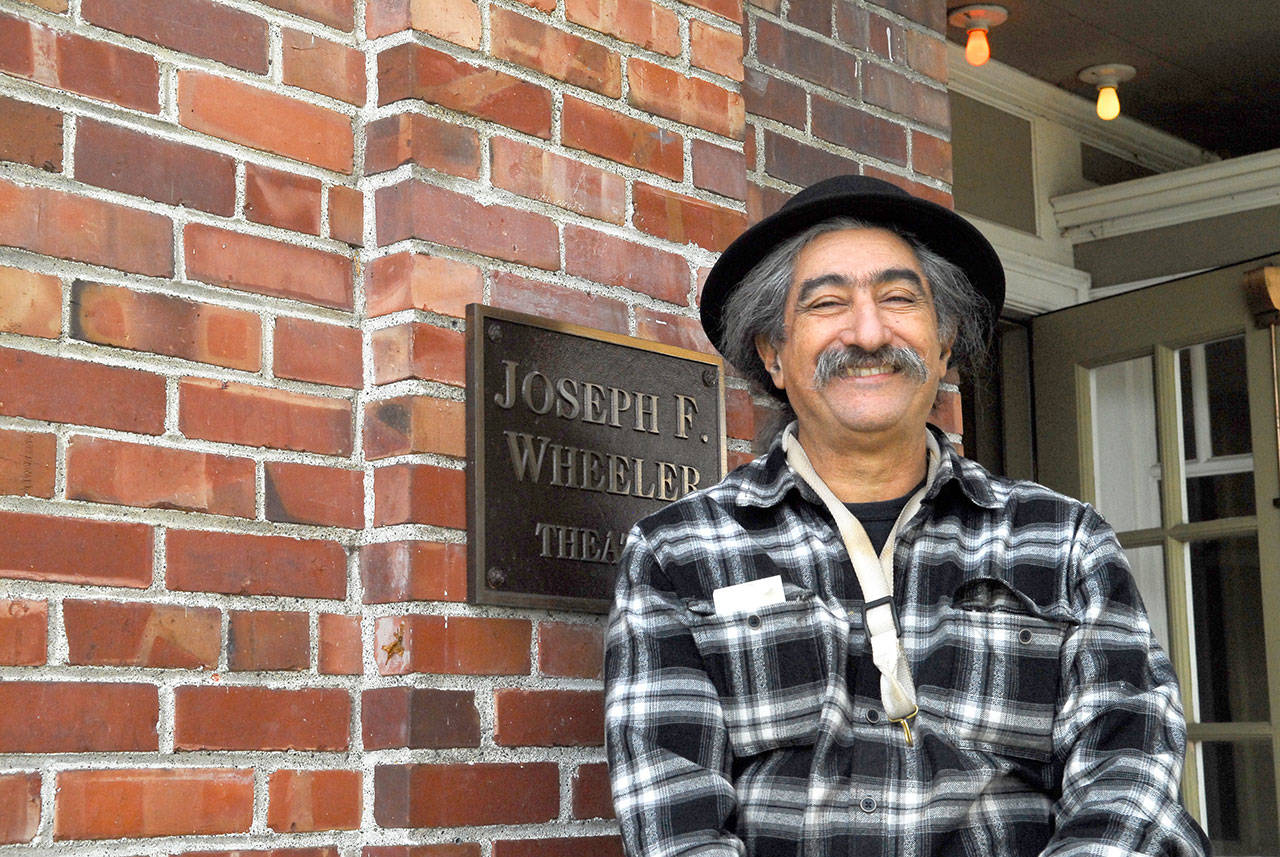 Paul Magid brings his Flying Karamazov Brothers home again to Port Townsend with a new take on “Club Sandwich” debuting this weekend at the Wheeler Theater. (Jeannie McMacken/for Peninsula Daily News)