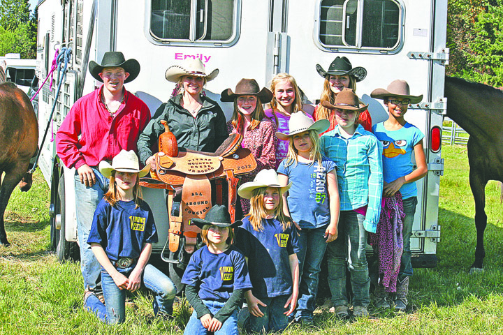 Peninsula Junior Rodeo participants
