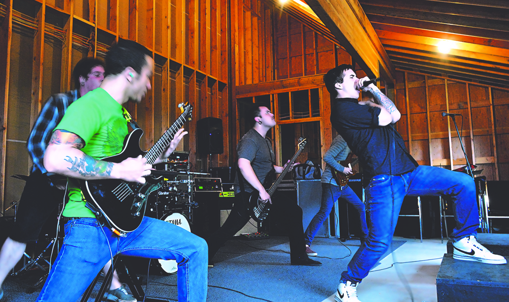 Never Met a Dead Man rehearses June 12. Jesse Major/for Peninsula Daily News