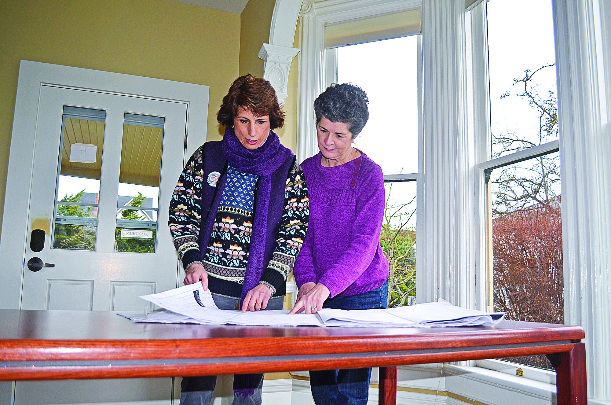 Port Townsend Library Director Theresa Percy