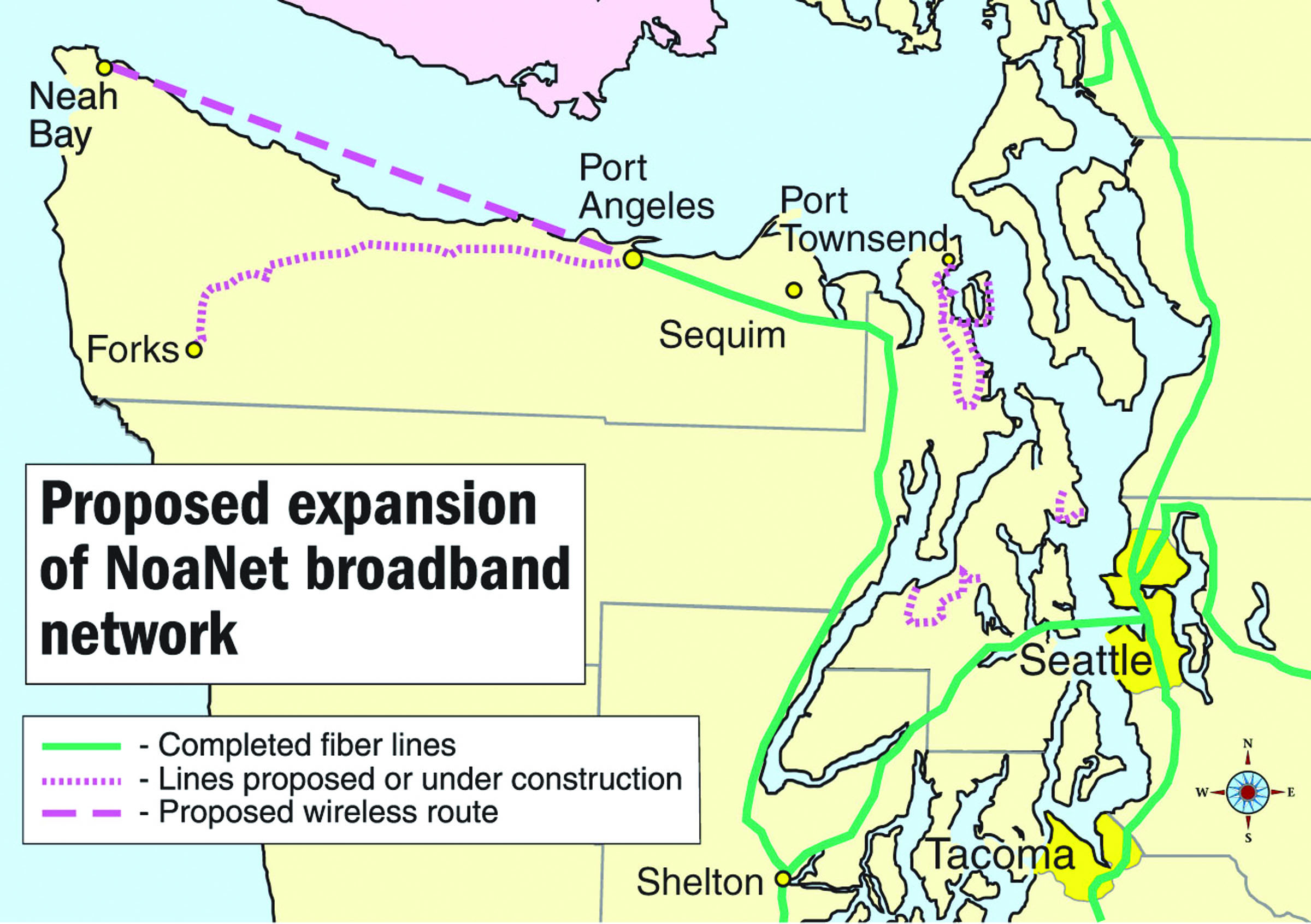 Click anywhere on map to see an enlargement. Map by Keith Thorpe/Peninsula Daily News