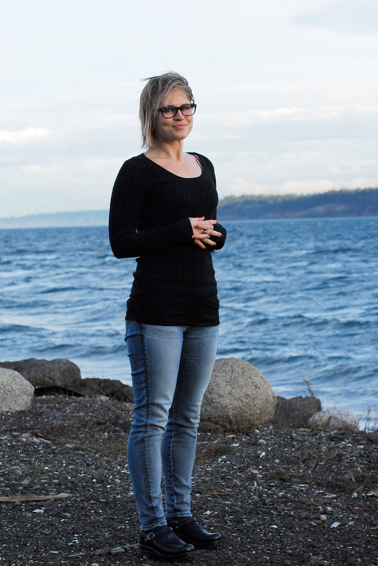 Justine Bedell, a housing program manager for Olympic Community Action Programs (OlyCAP), relies on the Home Fund to help local clients with a wide range of needs. (Jeannie McMacken/for Peninsula Daily News)