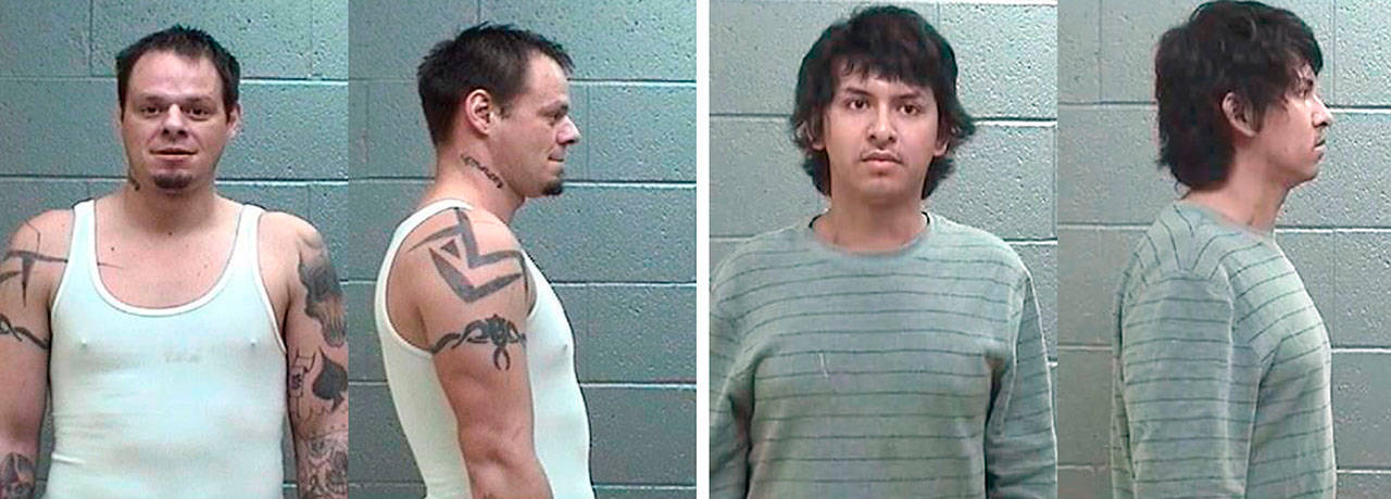 Boe James Baker, left, and Alejandro “Alex” Cendejas-Montoya