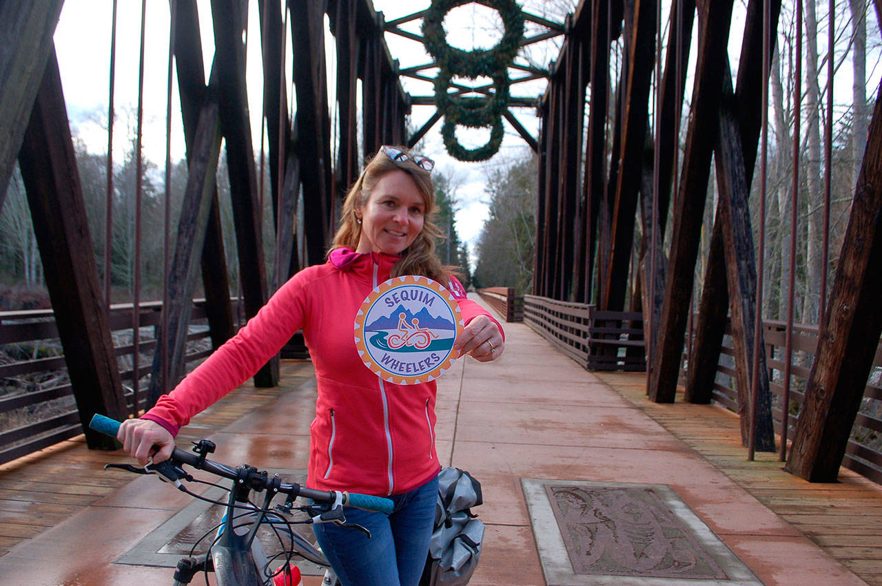 Sequim resident Nicole Lepping is in the process of starting a wheelchair bike program called Sequim Wheelers that aims to provide a service of giving free bike rides to elderly and disabled persons so they may be able to get out into the fresh air and sunshine. (Erin Hawkins/Olympic Peninsula News Group)