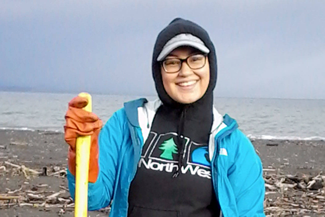 Volunteers set out native plants on new beach