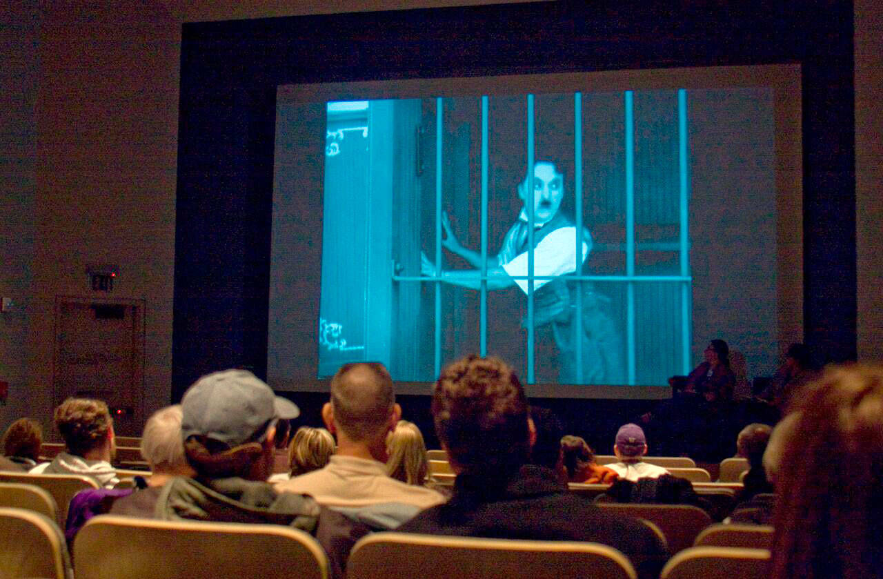 “Meet Me at the Movies,” a free program this Tuesday at Port Townsend’s Rose Theatre, has included clips from classics such as Charlie Chaplin’s “The Circus,” as well as modern films. Tuesday’s program features clips from “Lawrence of Arabia” and “The Right Stuff,” among other films. (Katherine Lamar)