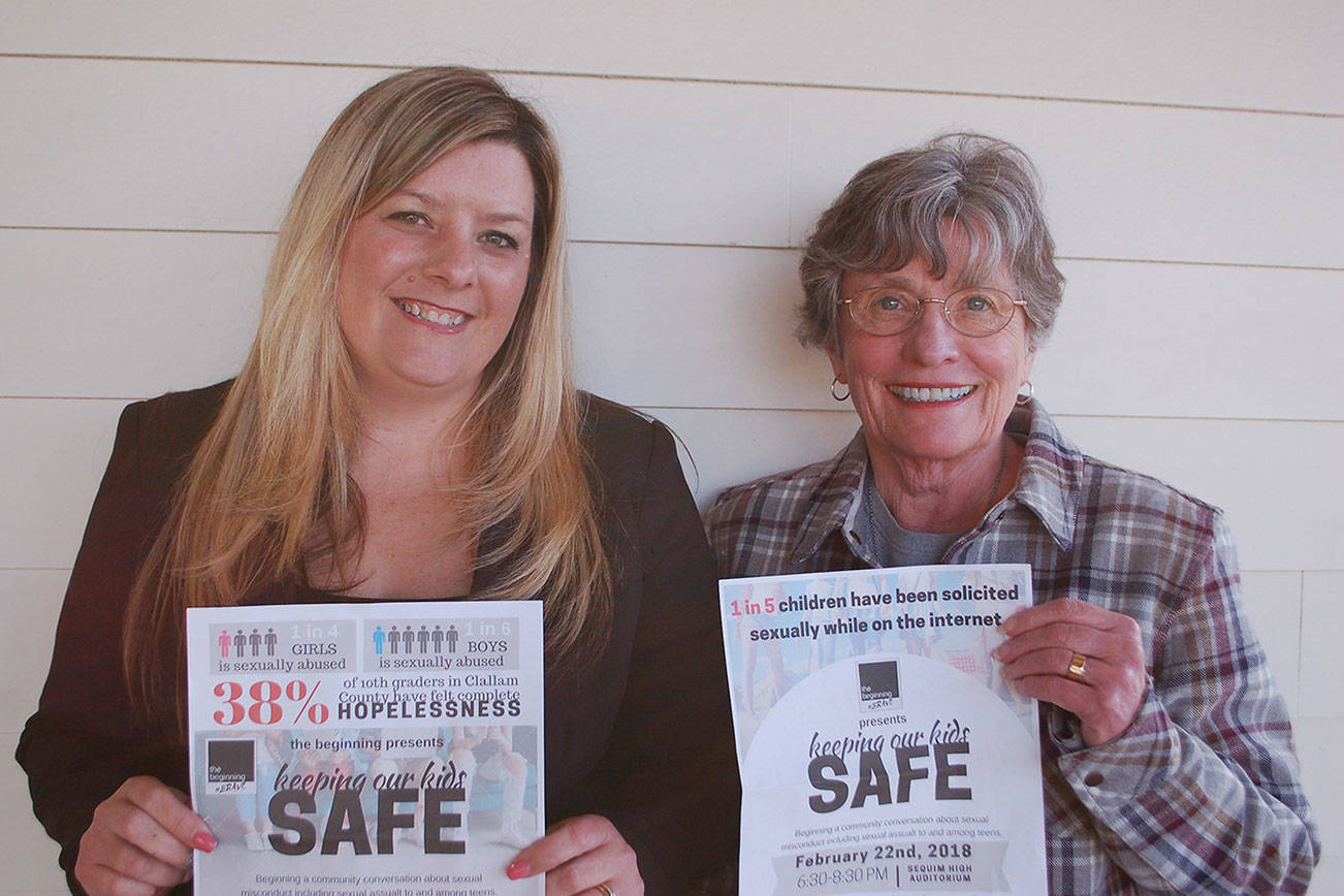 Breaking silence on sexual abuse: Group sets Sequim forum with a focus on youth