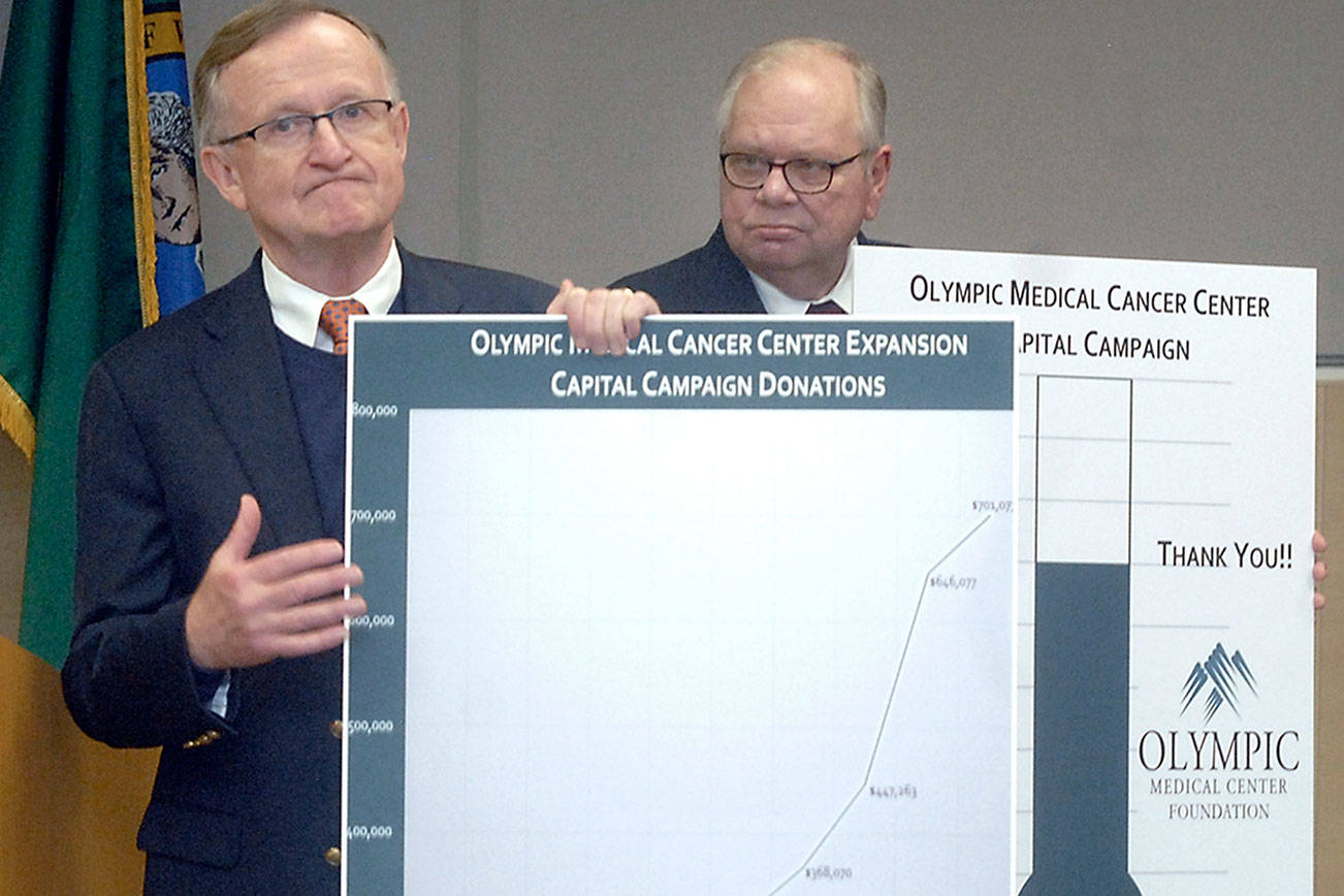 Olympic Medical Center given $250,000 toward expanded cancer center in Sequim, equipment
