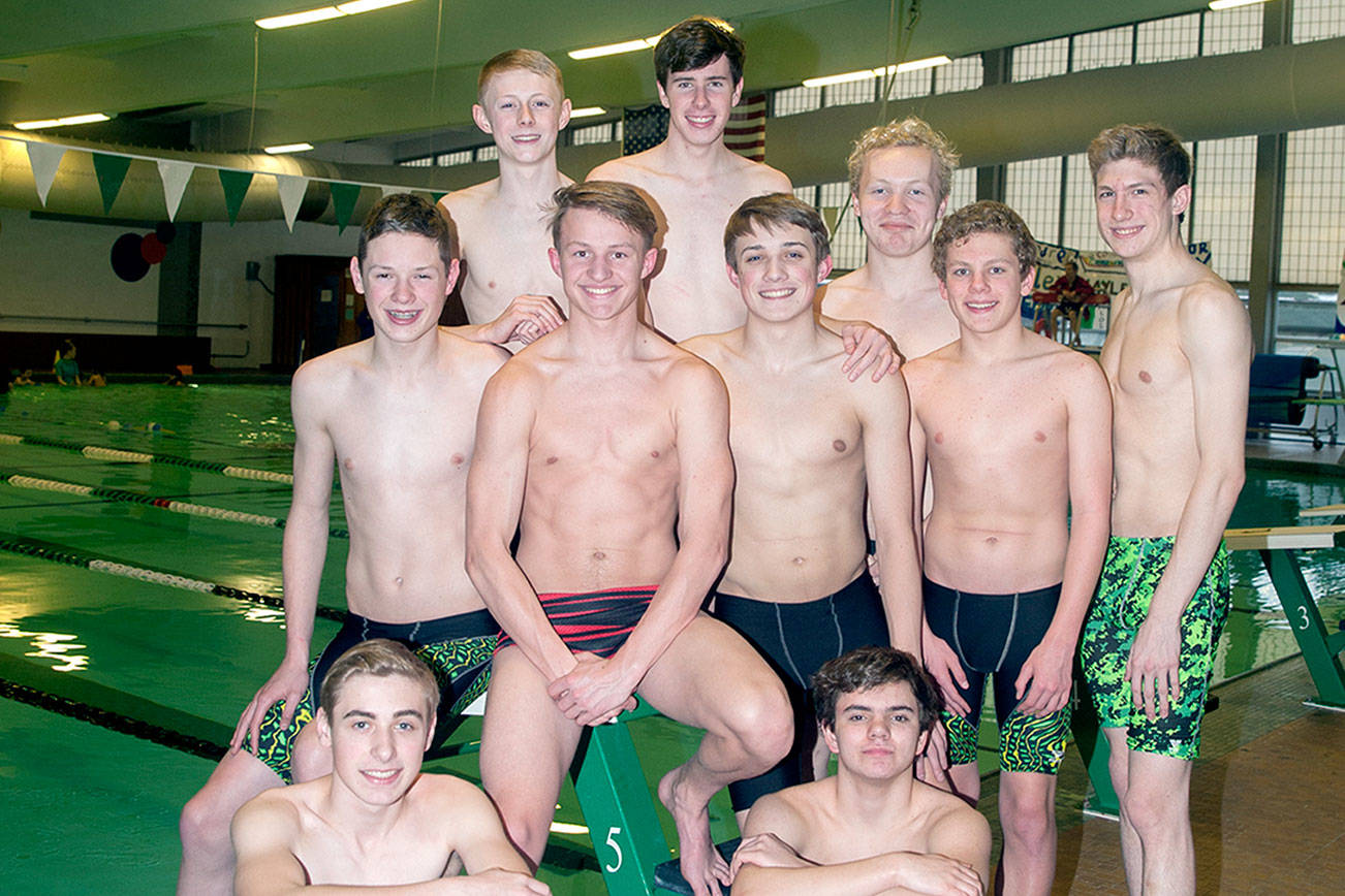 AREA SPORTS BRIEFS: Roughrider swimmers on to district meet; Peninsula men hang on for win