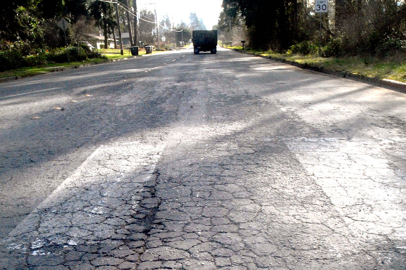 Failing road rebuild top priority of Port Angeles Transportation Benefit District