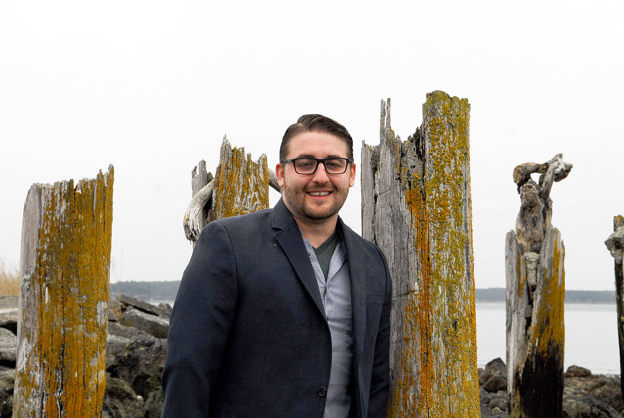 Democrat Ryan McAllister is running for Jefferson County Commissioner District 3. The seat is currently held by Kathleen Kler. (Jeannie McMacken/Peninsula Daily News)