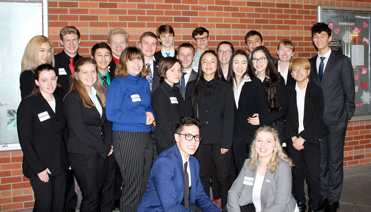 Port Angeles students compete at Future Business Leaders of America event