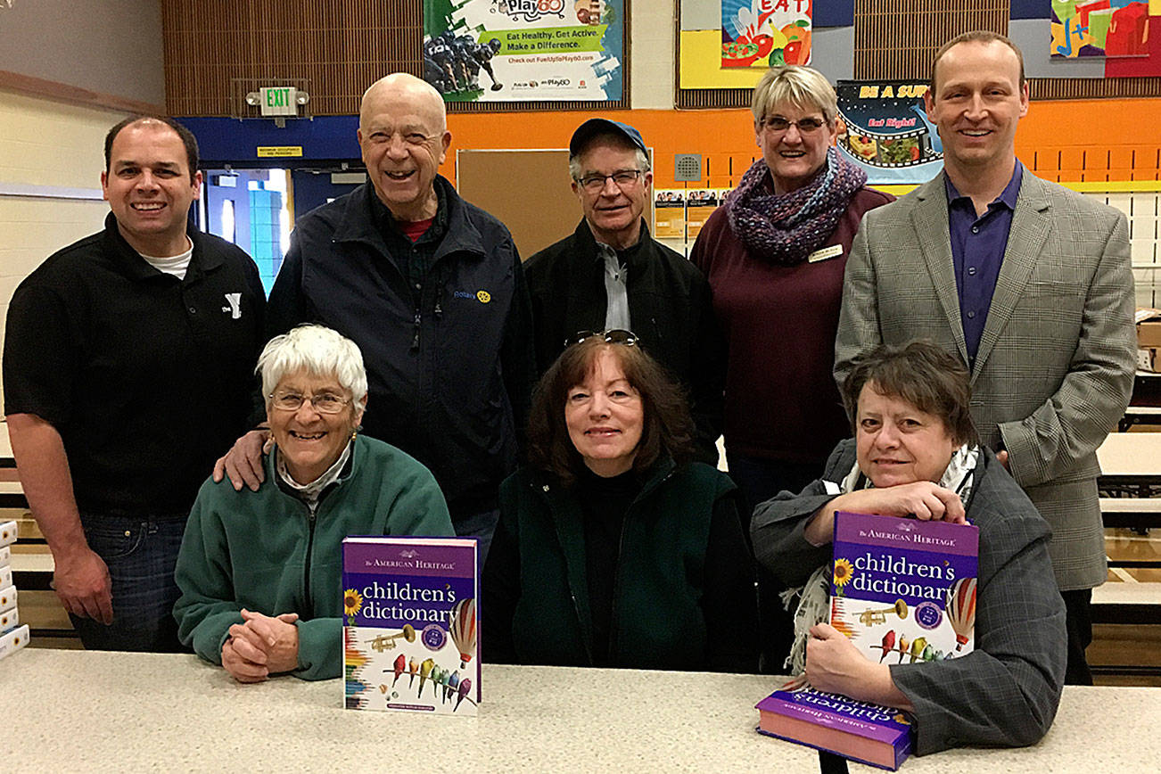 Sequim Rotary donates dictionaries