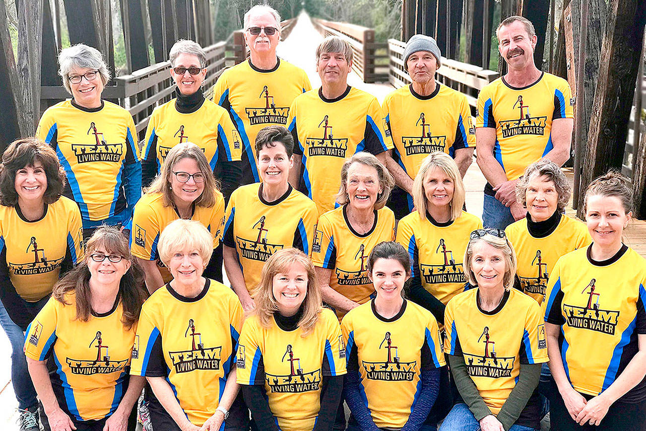 NORTH OLYMPIC DISCOVERY MARATHON: Group running to bring water to those who have none