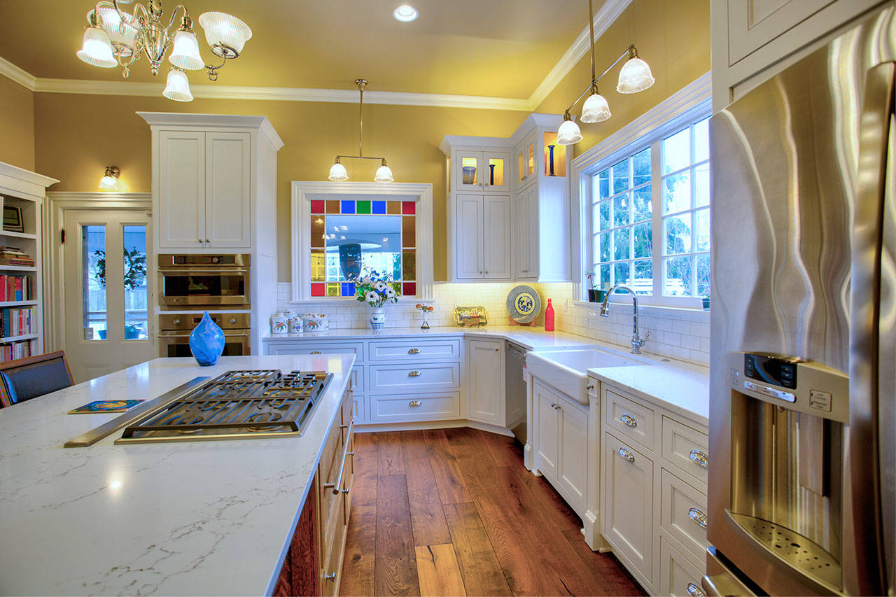 The Capt. Rudolpho DeLion home in Port Townsend has been restored by Fred and Marilyn Miller.