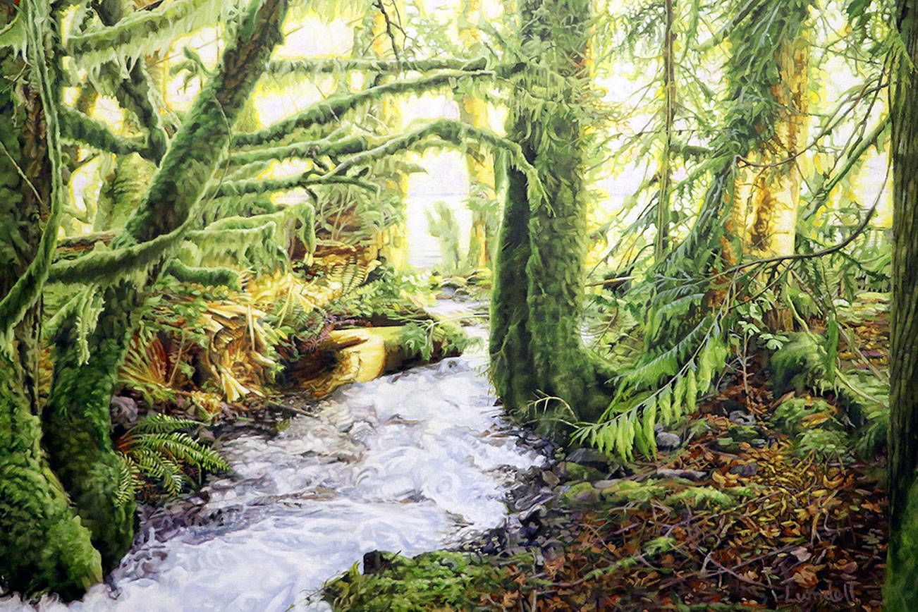 Paintings, woodworking, glass, jewelry on Port Townsend Gallery Walk