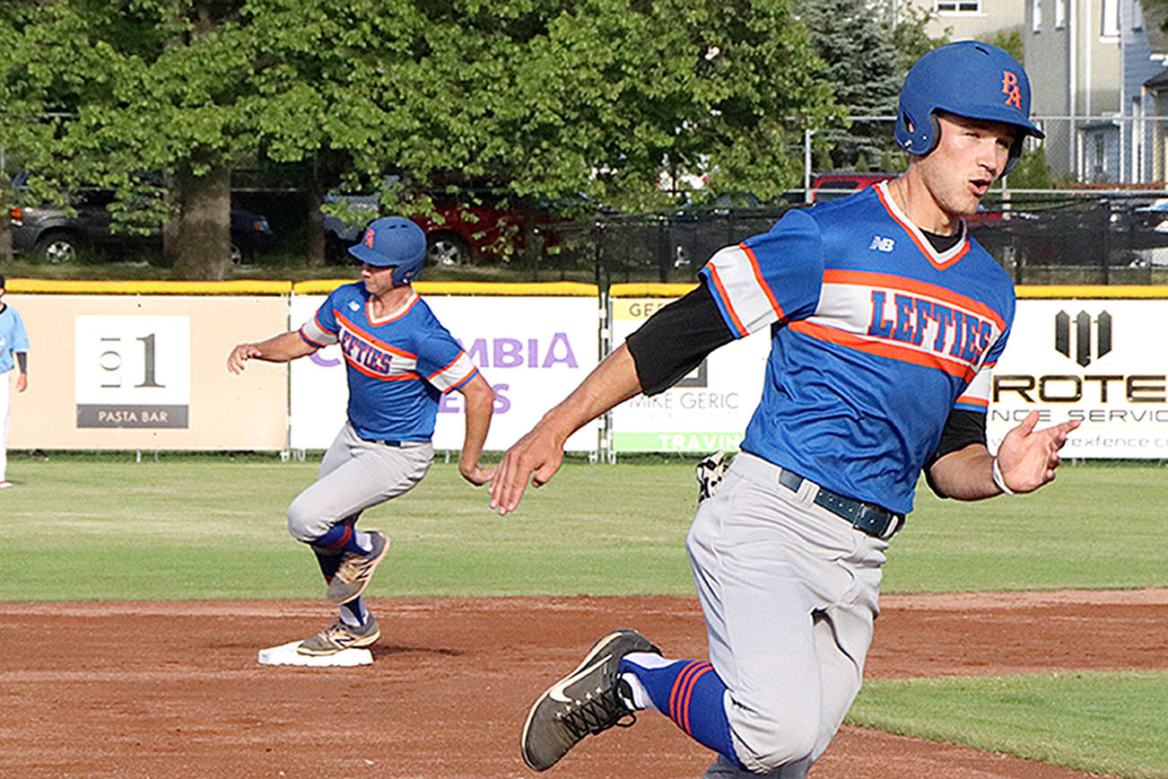 BASEBALL: Short-handed Lefties top rivals in exhibition opener