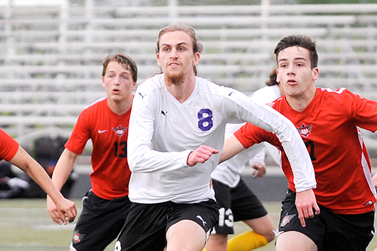 ALL-PENINSULA BOYS SOCCER MVP: Sequim’s Liam Harris is head of the pack