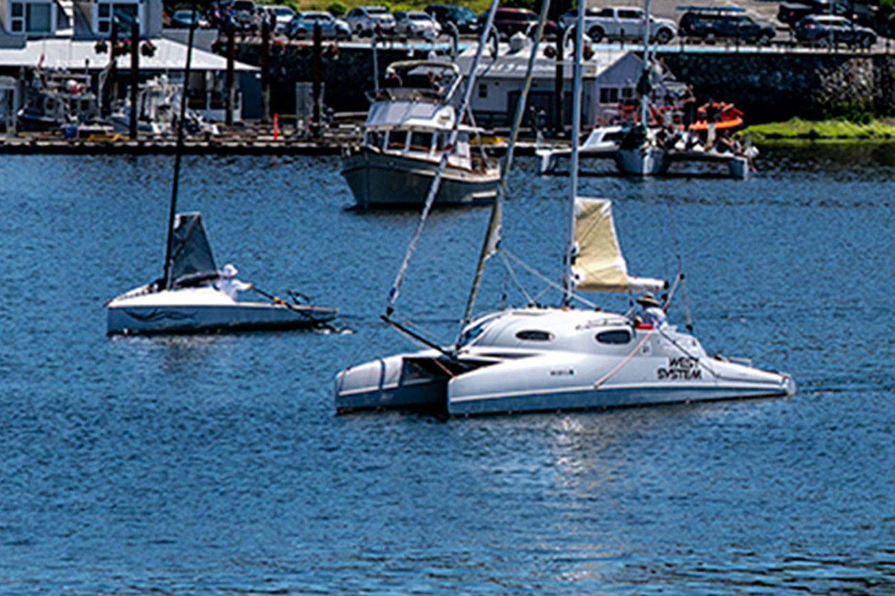 Race to Alaska starts second leg with Port Townsend catamaran in lead