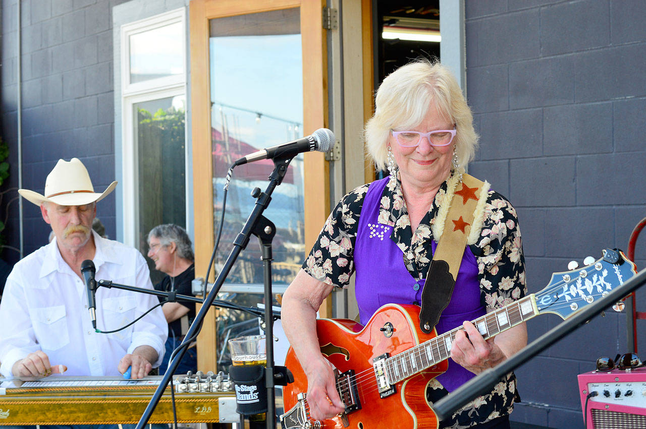 Nancy Fitch and Dave Meis of the band Reach for the Sky bring Western swing and country to the inaugural Townsend Bay Music Festival this Saturday. (Diane Urbani de la Paz/for Peninsula Daily News)
