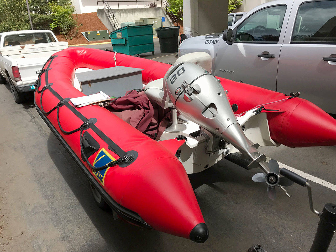 Federal law enforcement officials investigating Clallam boat theft