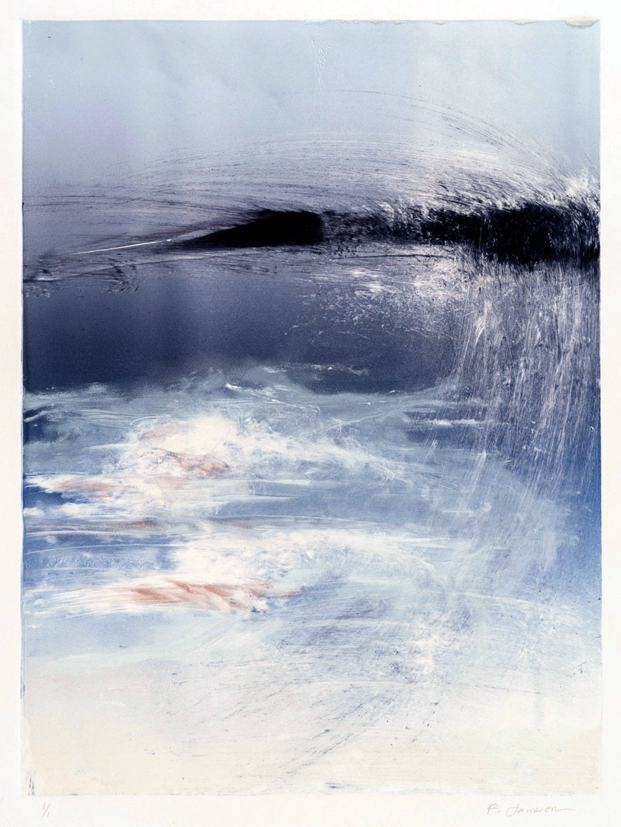 Printmaking by hand at Northwind Arts Center