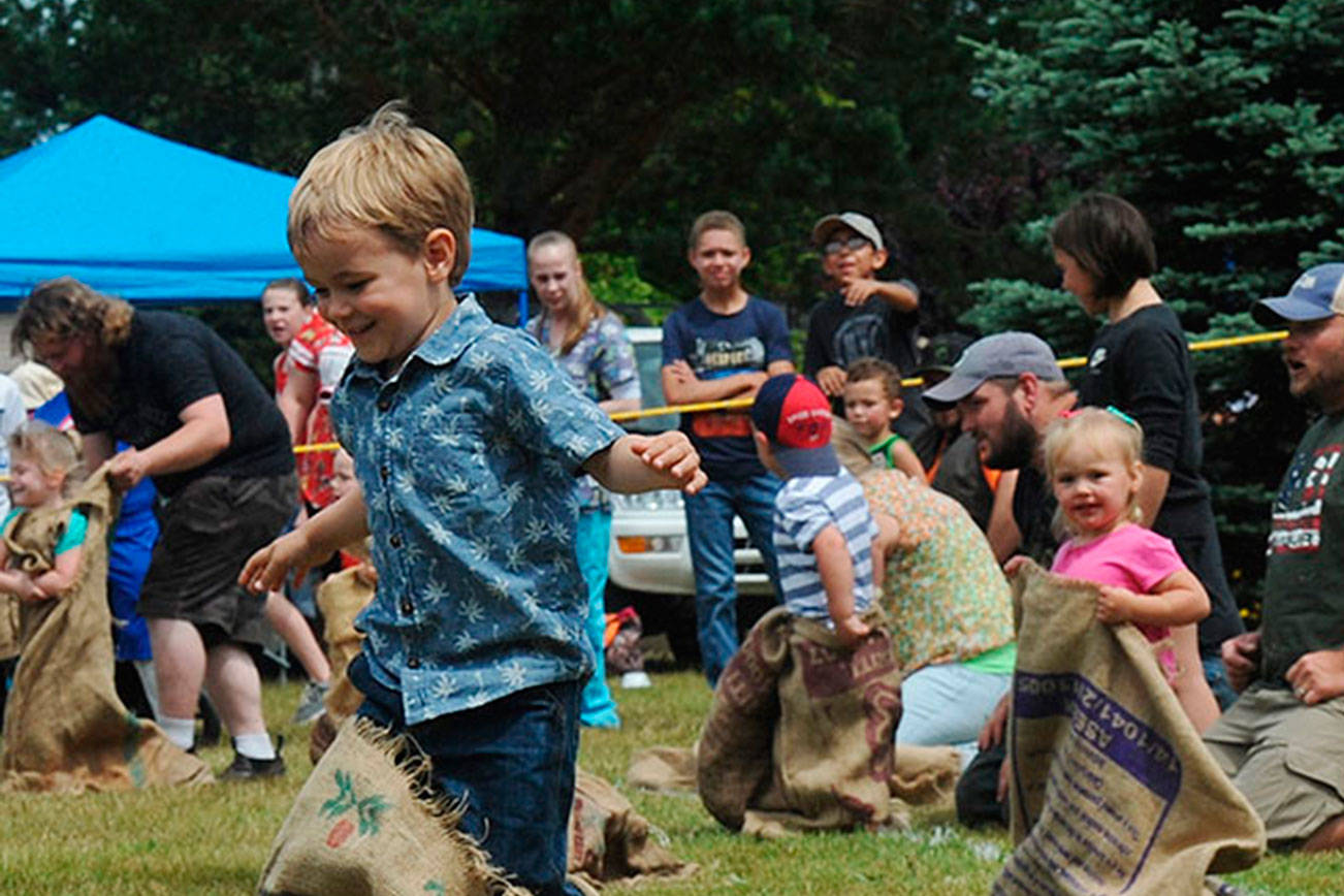 PHOTO: Off to the races at Tillicum Park in Forks
