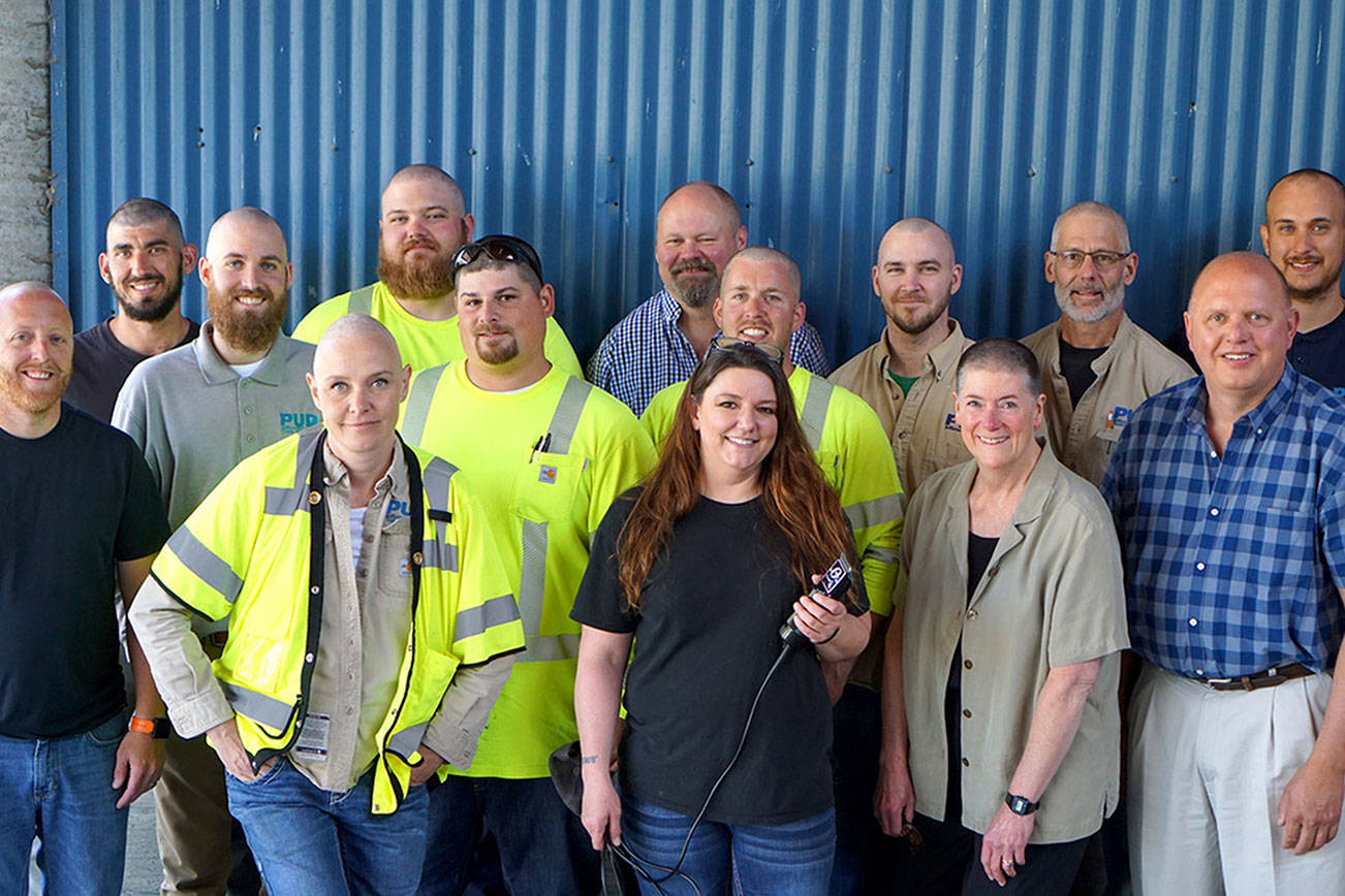 Jefferson PUD employees support one of their own after cancer diagnosis