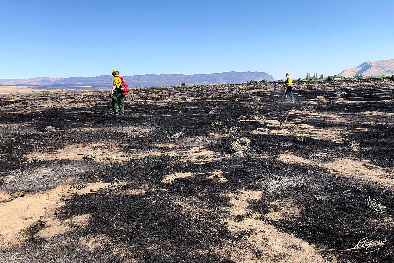 North Olympic Peninsula firefighters mobilize for Buckshot Fire