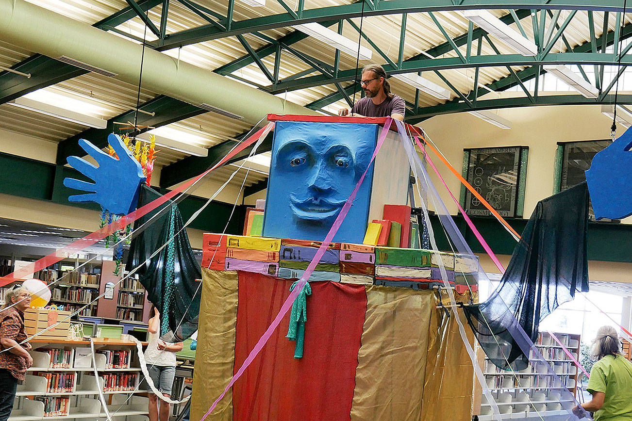 Second Art Blastapalooza set today in Port Angeles