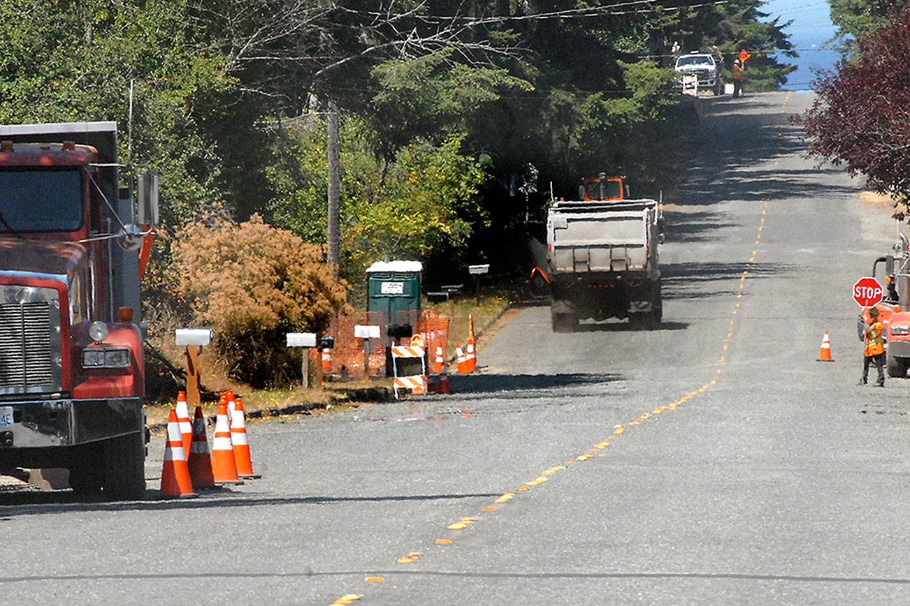 Construction starts on West 10th Street overhaul in Port Angeles