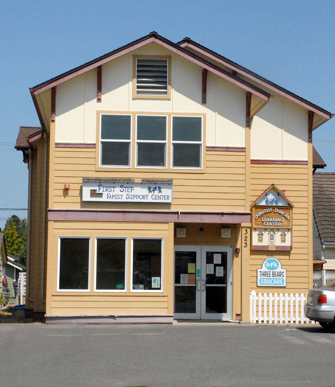 The First Step Family Support Center in Port Angeles, which provides support services to young mothers and their children, was the site of two burglaries last week. (Keith Thorpe/Peninsula Daily News)