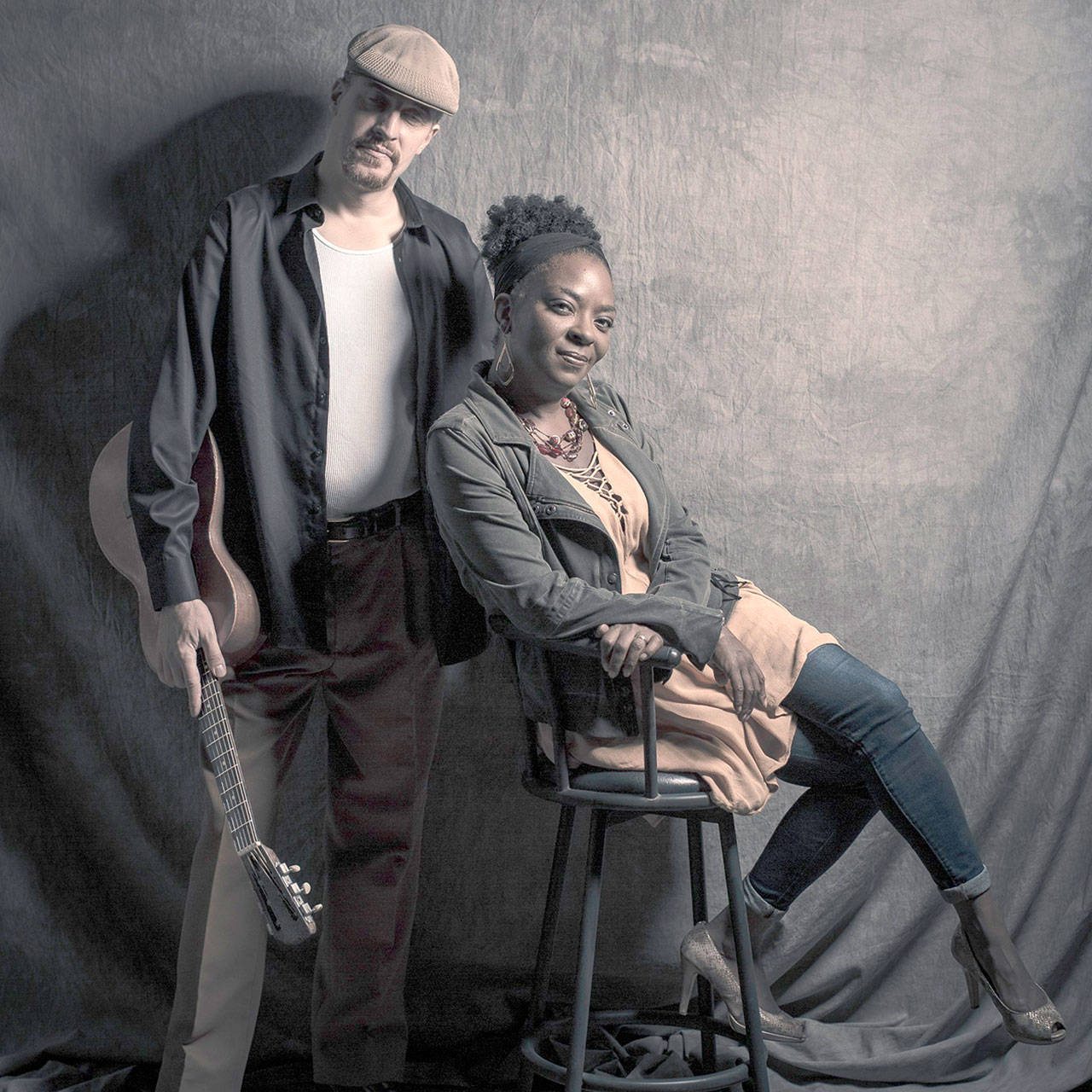 Blues singer Missy Andersen and her accompanist/husband, Heine Andersen, will perform in Coyle on Saturday.