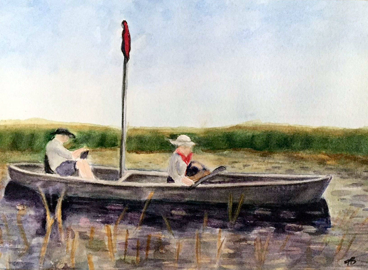 “TheCanoers” by Fran Bodman.