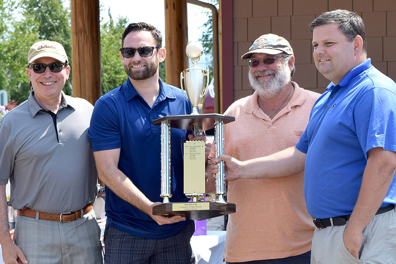 GOLF COLUMN: Bob Cup raises over $20,000 for Clallam Mosaic