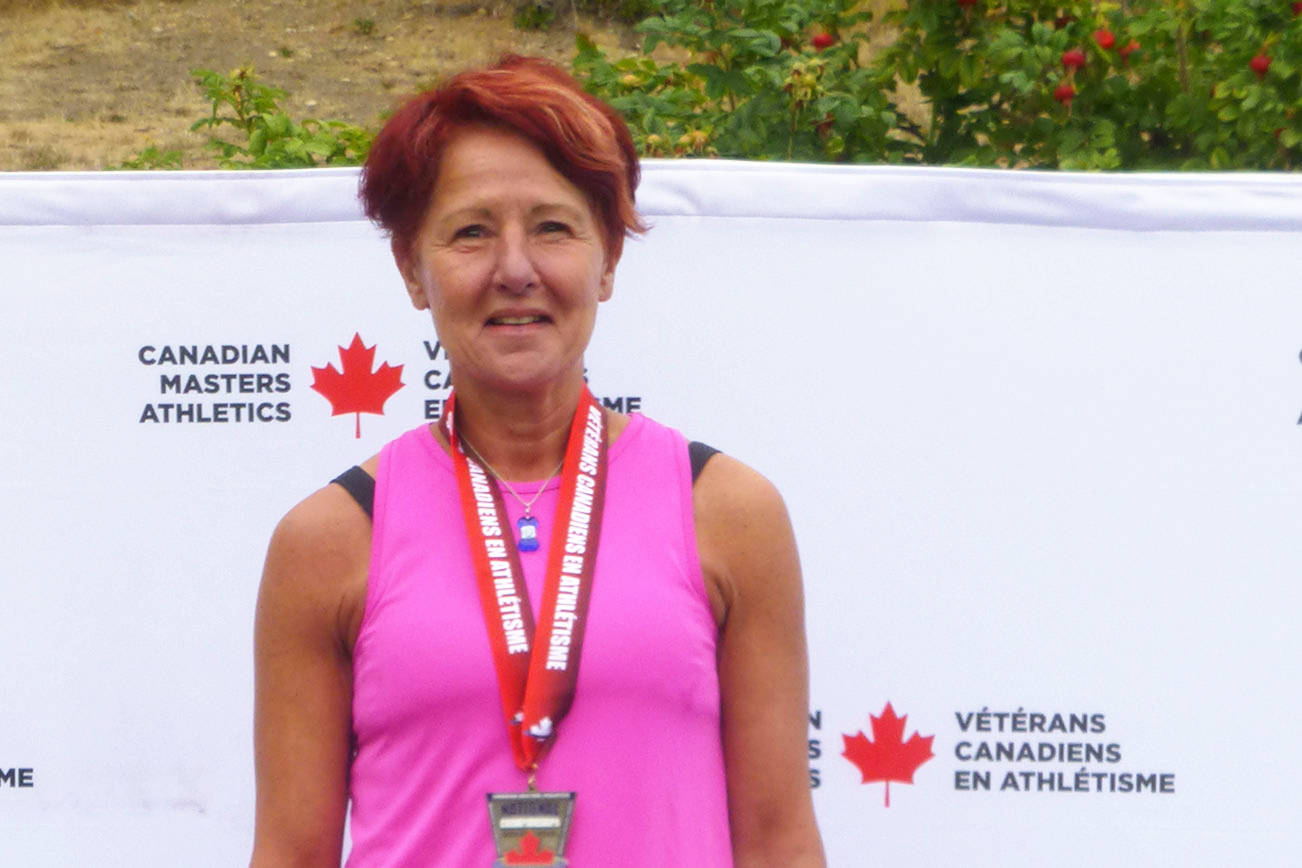 AREA SPORTS BRIEFS: Sequim’s Geraci takes gold; Pirates youth hoops camp; Anglers meet Thursday night; Fly Fishers meet Tuesday