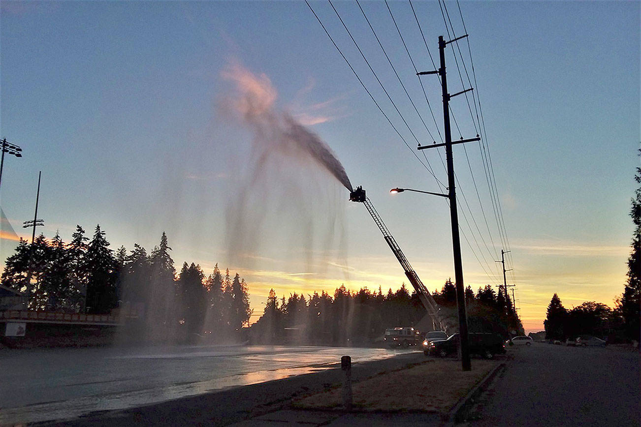 PHOTO: Always training