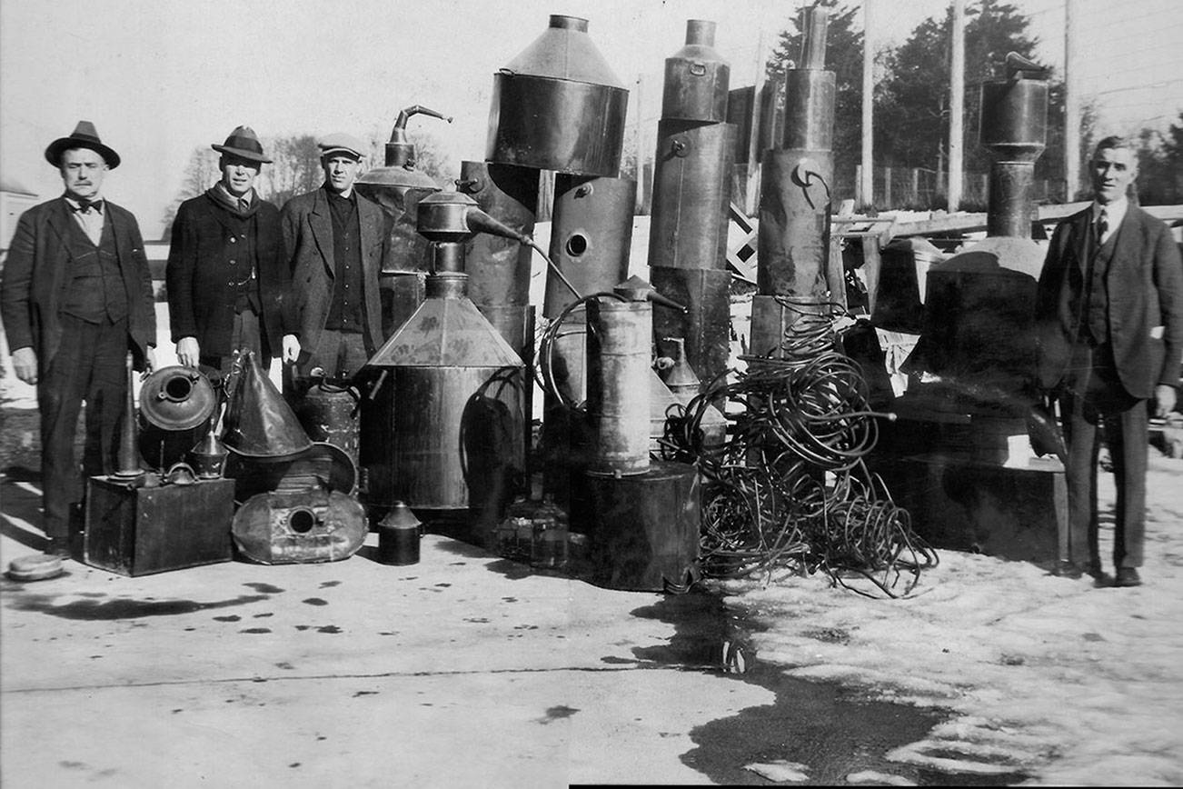 BACK WHEN: Clallam County stills were confiscated during Prohibition