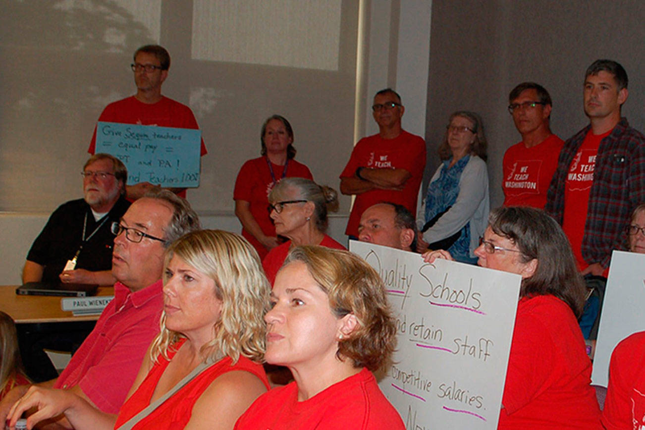 Sequim teachers approve new contract: Both Sequim, Port Angeles bargained after McCleary