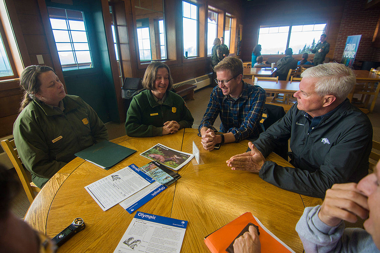 Kilmer tours district with Republican chair of House Budget Committee