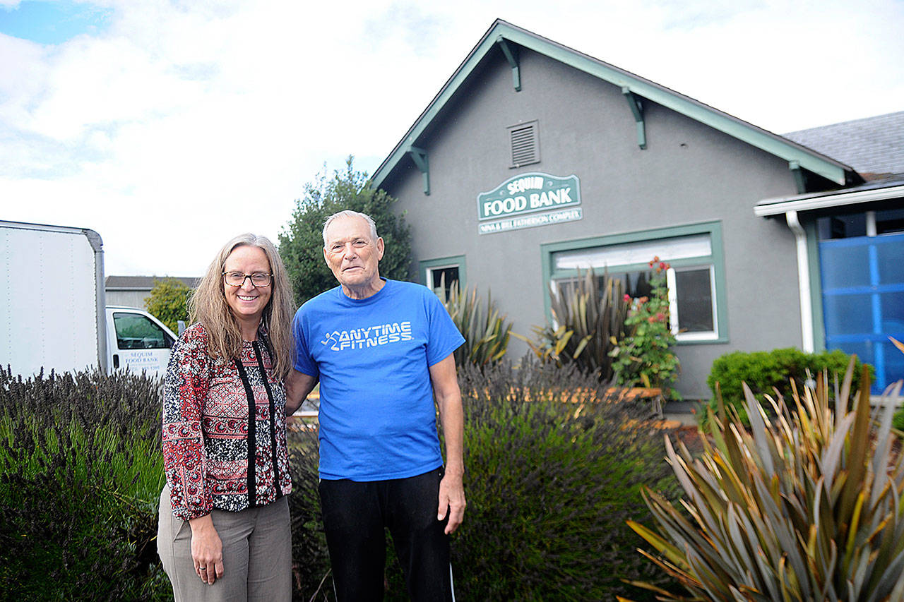 Sequim resident runs for fresh produce for food bank