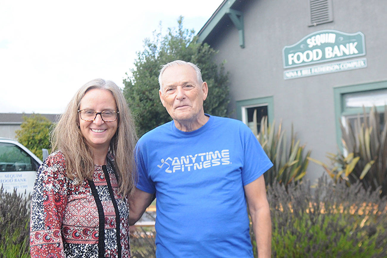 Sequim resident runs for fresh produce for food bank