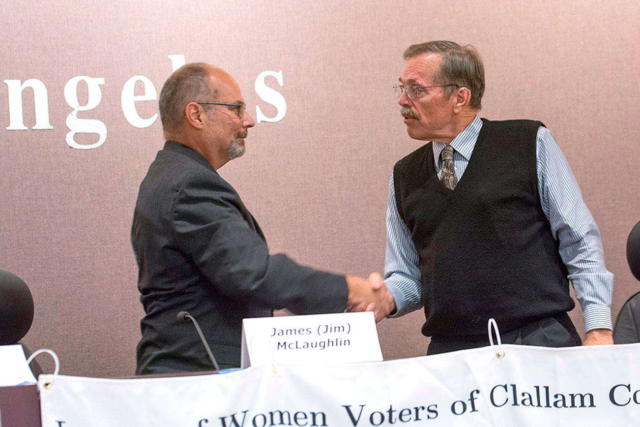 Clallam County sheriff hopefuls spar