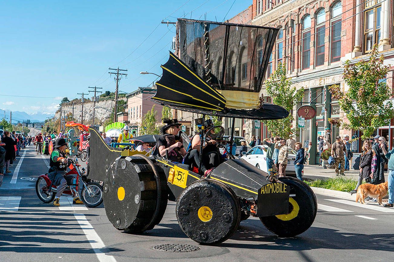 Kinetic contraptions compete today in Port Townsend