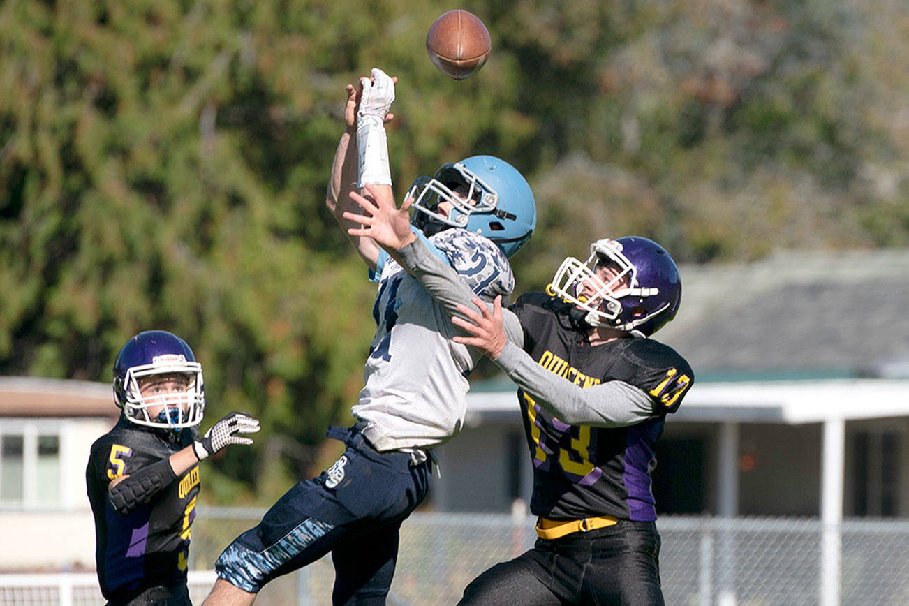 PREP FOOTBALL: Quilcene remains undefeated; one bad quarter dooms Redhawks