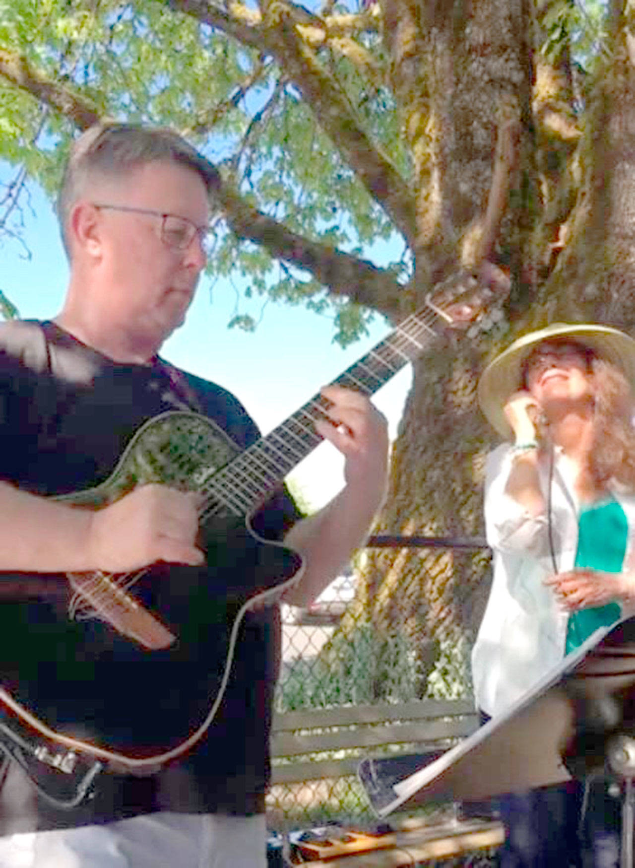 Brendon Keenan and Joanne Green are Almost Blue, a jazz duo that will perform in Coyle on Sunday.