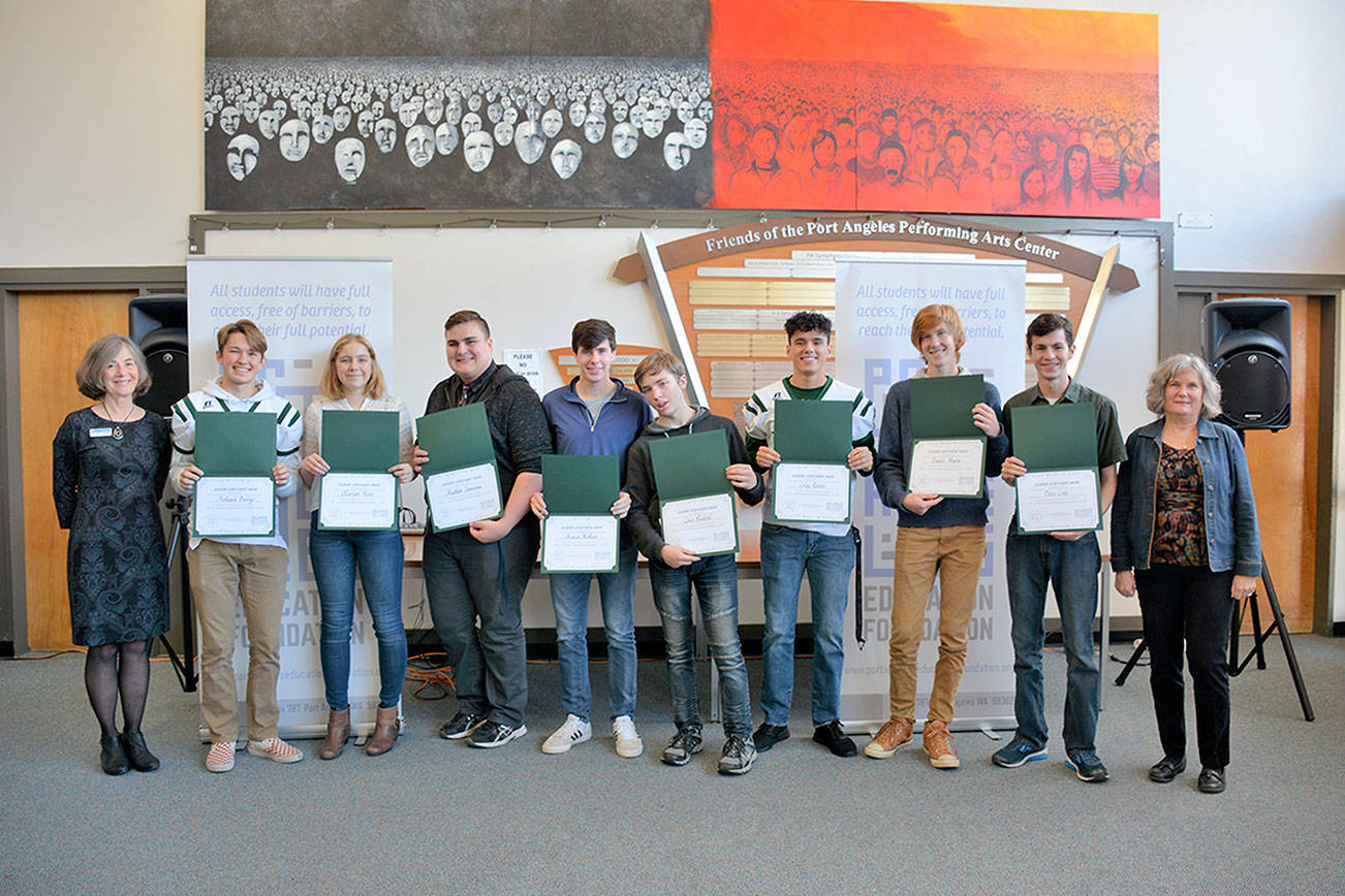 PAHS students recognized for academic achievement