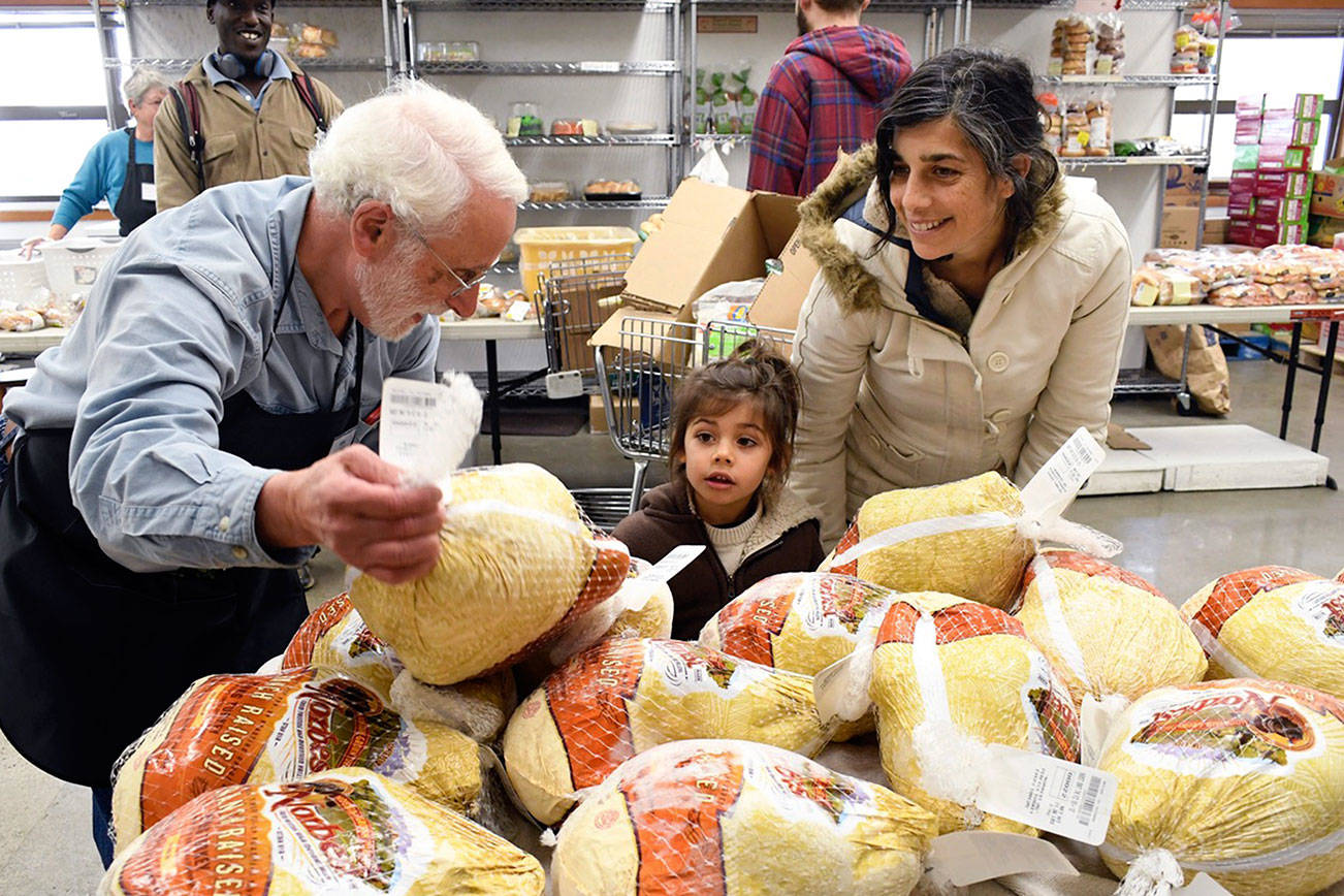 PHOTO: Free feast fixings in Port Townsend