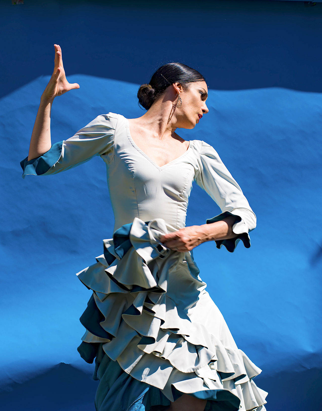 Seattle-based flamenco artist Savannah Fuentes will give two performances at Port Townsend’s Chameleon Theater this week.